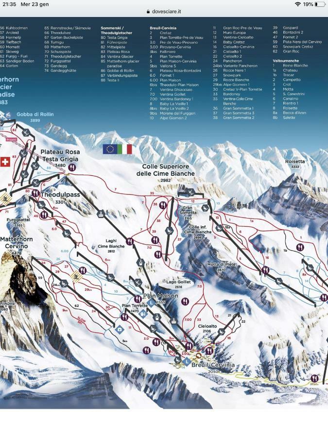 Sweet Apartment Breuil-Cervinia Esterno foto